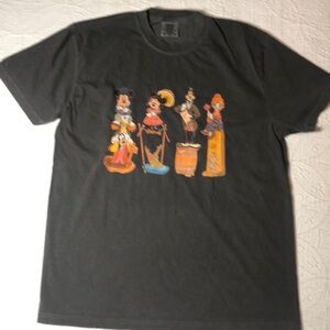 Disney Haunted Mansion Mickey & Friends Character Tee M NWOT